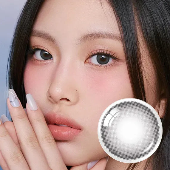 Olens Mood Night Mood Gray Daily (1Day/10Pc) Olens x NewJeans