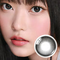 OLENS Rain Black 1Month contact lens pattern detail and G.DIA 13.5mm spec
