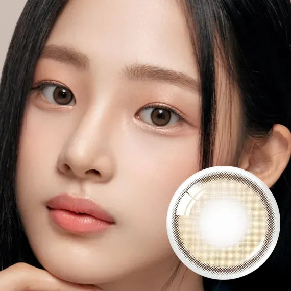 Olens Real Ring Brown Daily (1Day/10Pc) Olens x NewJeans