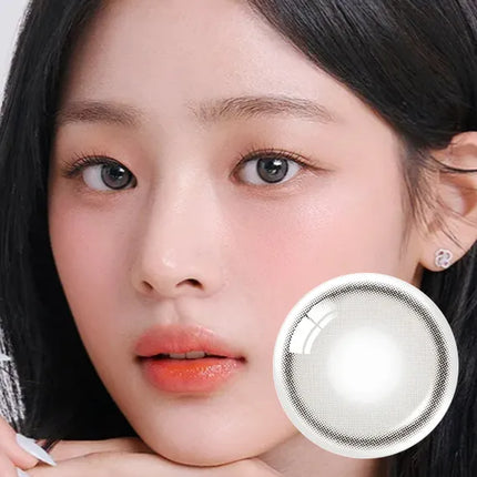 Olens Real Ring 1-Day Gray (Daily/10Pc) Olens x NewJeans