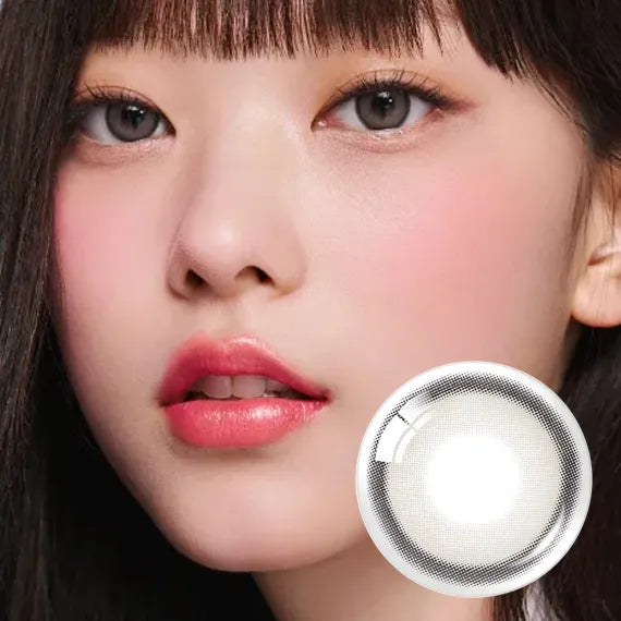 Olens Realish 1Day Gray NewJeans Haerin contacts