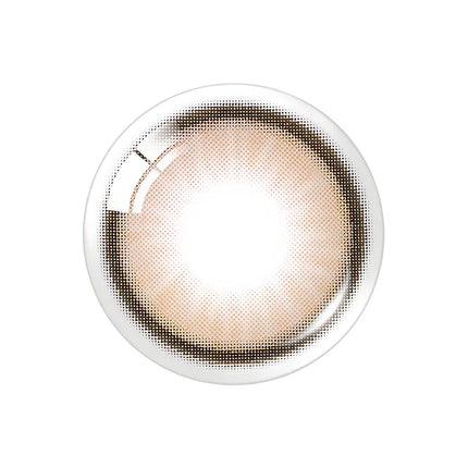 Soft and dewy caramel monthly brown colored contacts by OLENS Secret Tint