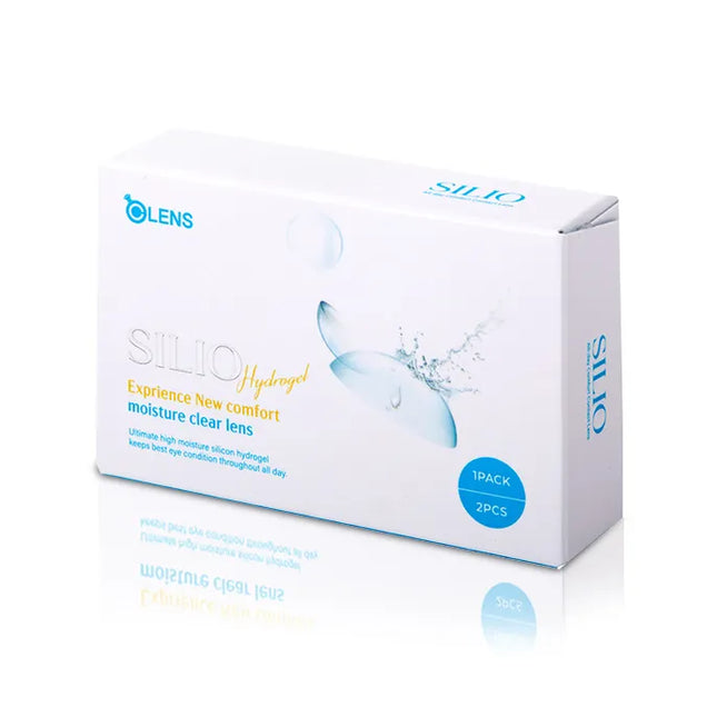 Olens Silio Hydrogel Moisture Clear Lens Monthly (1Month/2PC)