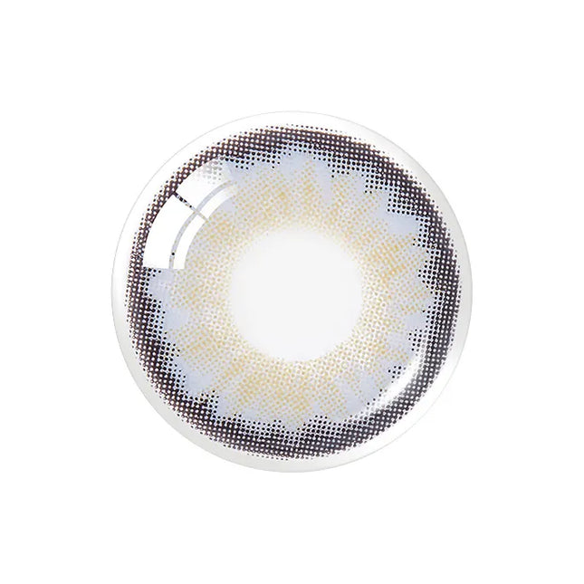 Olens Vampire Silver Gray Halloween Colored Contact Lenses (1Month/1Pc)