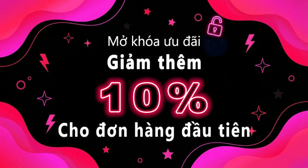 Giảm thêm 10% cho đơn hàng đầu tiên – mở khóa ưu đãi mua kính áp tròng màu và phụ kiện lens