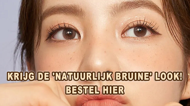 Natuurlijk bruine gekleurde contactlenzen – zachte naturel look, bestel hier