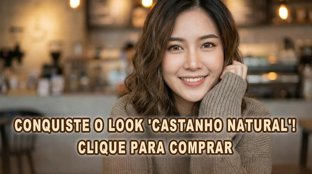 Lentes de contato castanho natural – look marrom natural e discreto, clique para comprar